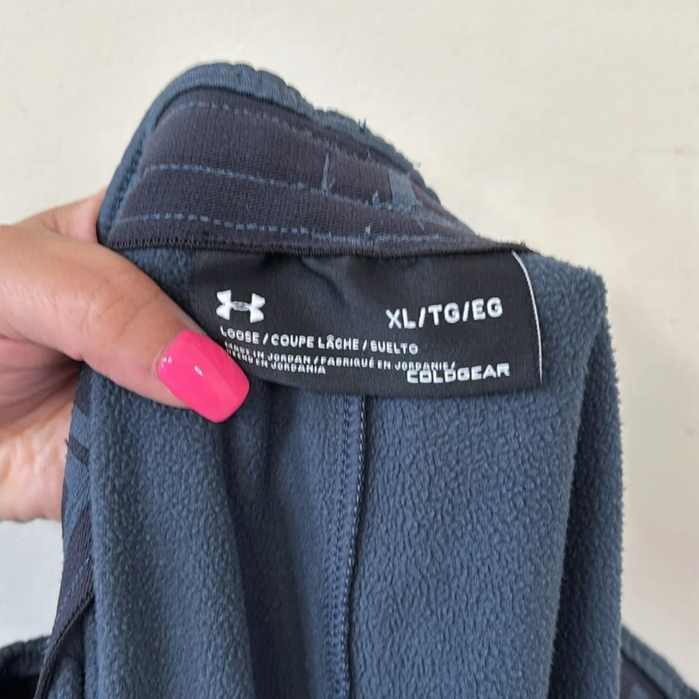 Under Armour Fleece Tapered Jogger Pants Blue Size XL - Picture 7 of 8